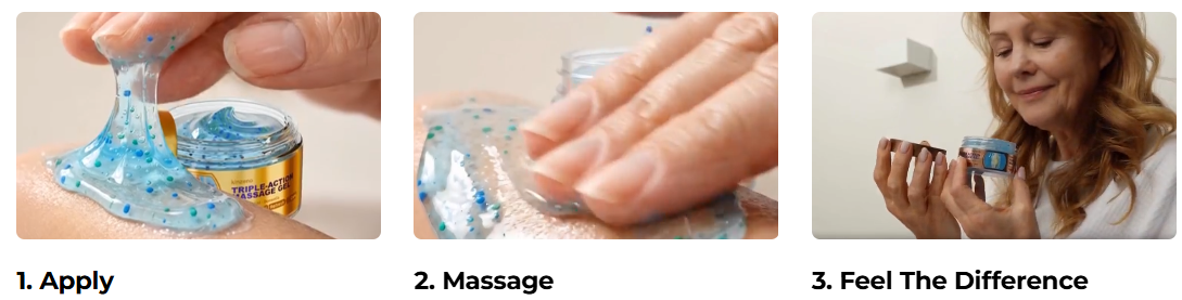 Kinzeno Massage Gel Uses