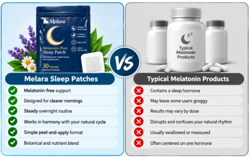 Melara Sleep Patches Vs Others