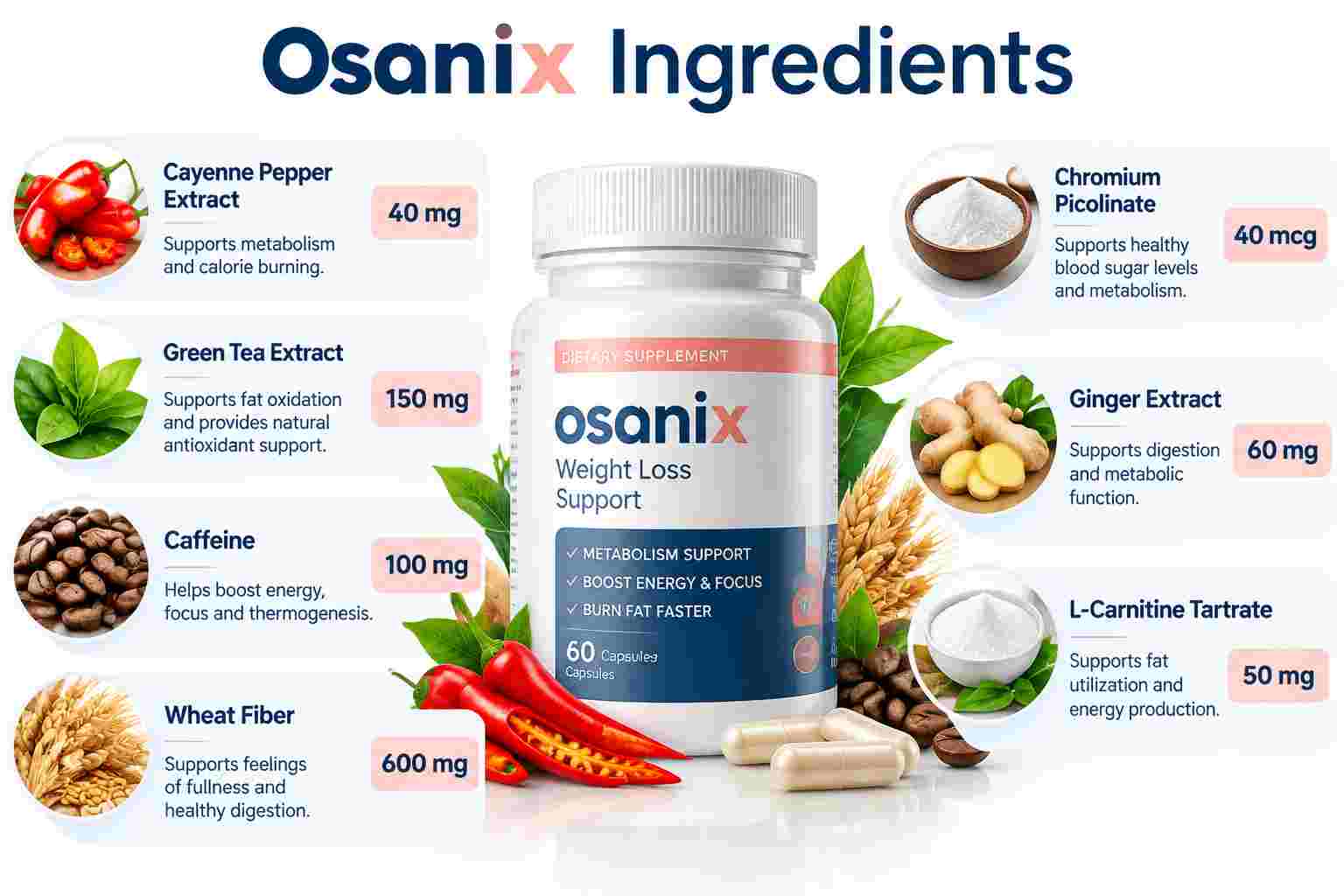 Osanix Ingredients